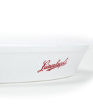 13" WHITE SERVING TRAY