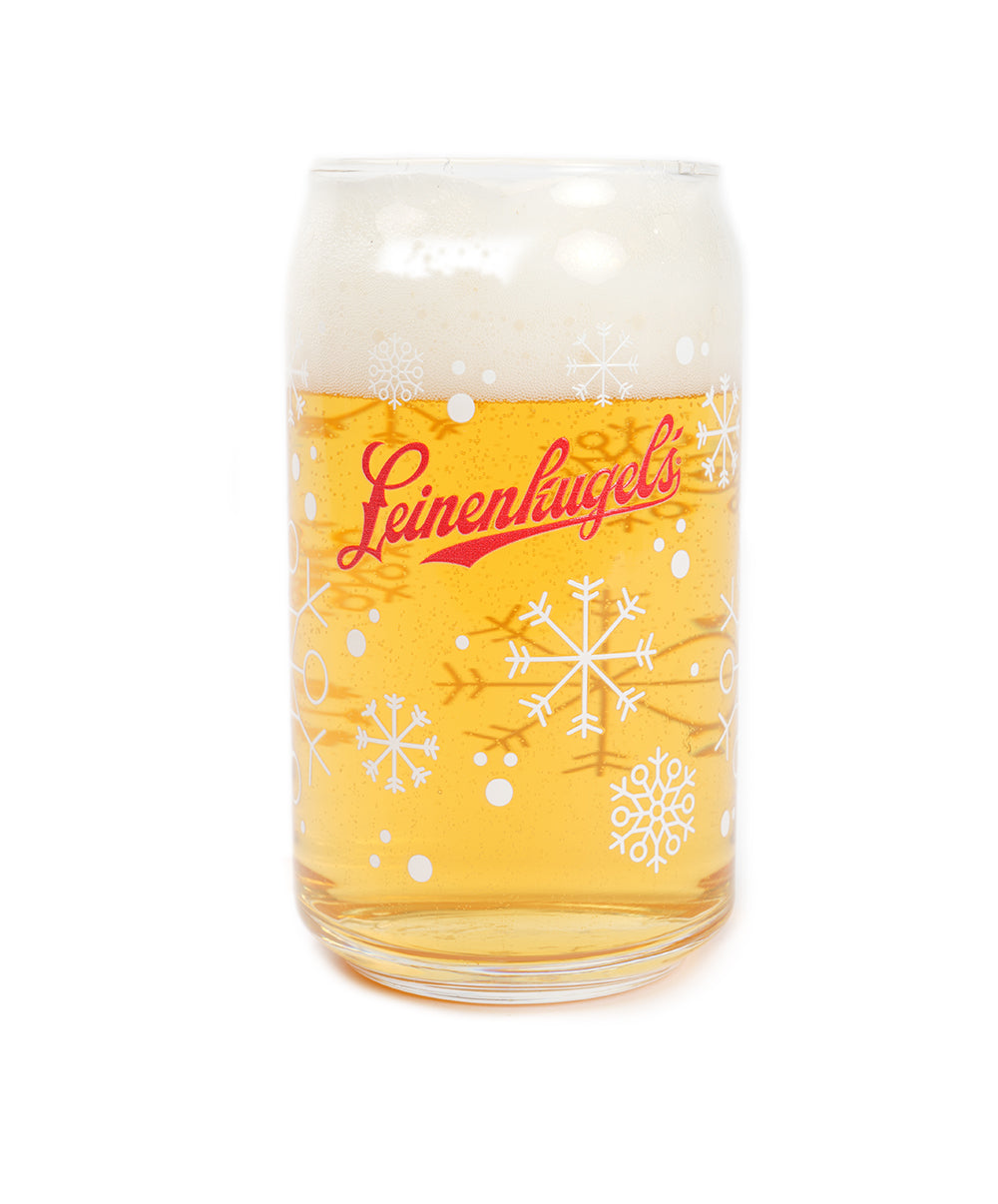 16 OZ WINTER CAN GLASS
