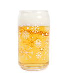 16 OZ WINTER CAN GLASS