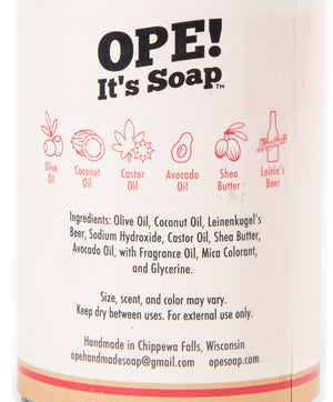OPE! ORIGINAL SHOWER BEER SOAP