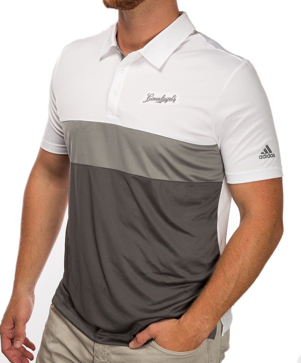 THREE STRIPE ADIDAS POLO