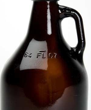 64 OZ AMBER GROWLER