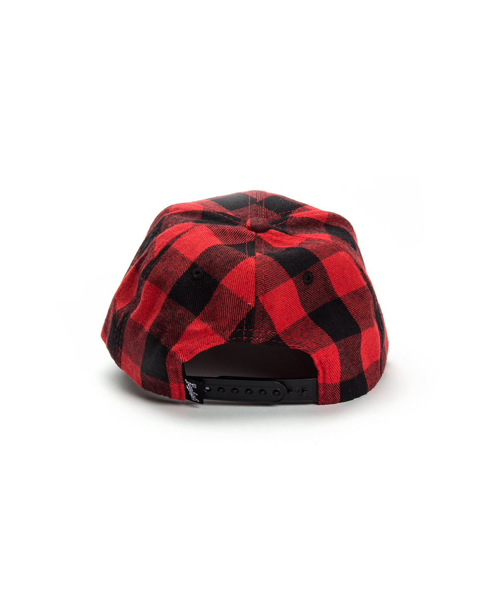 PLAID PATCH HAT