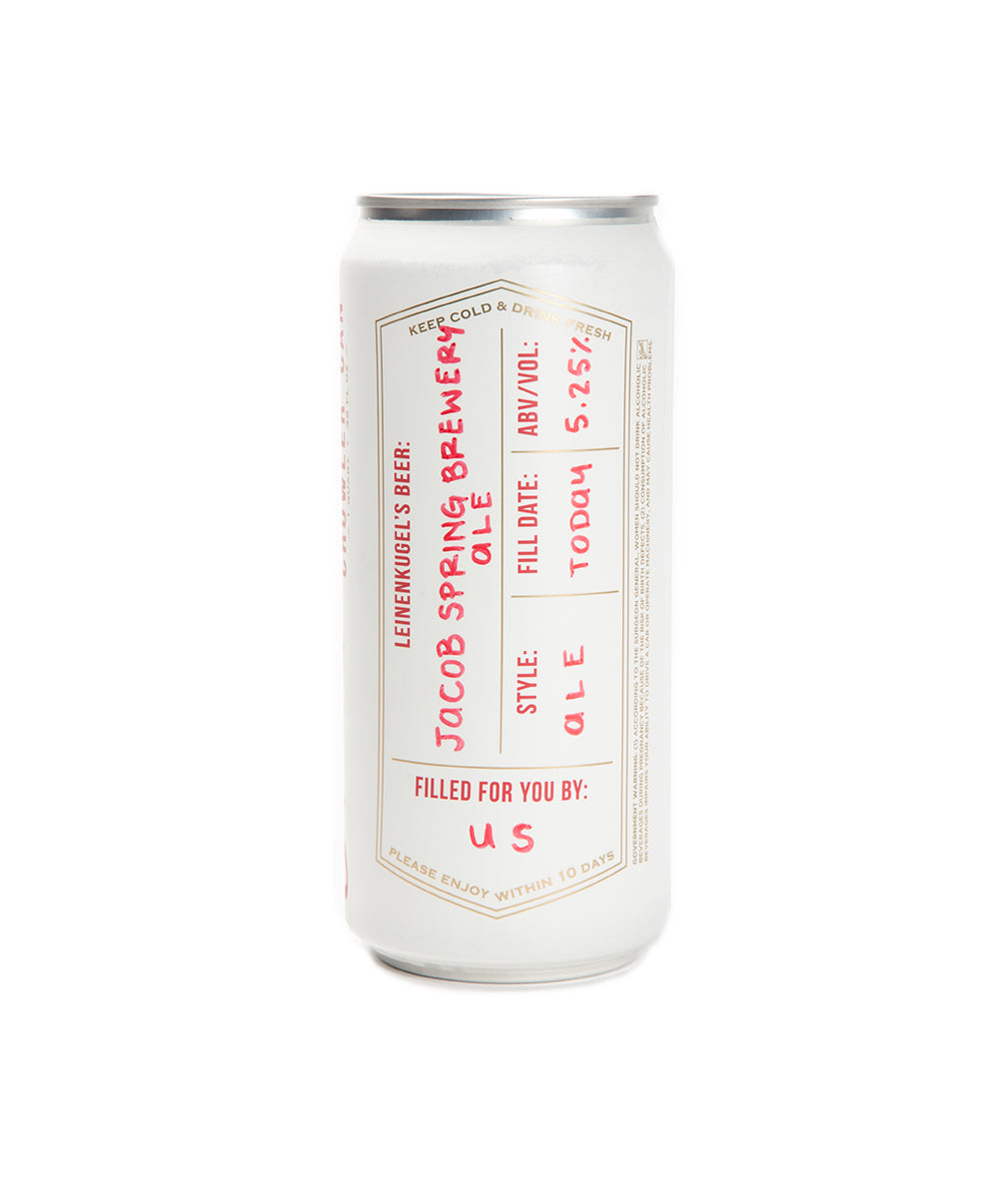J. SPRING BREWERY ALE CROWLER