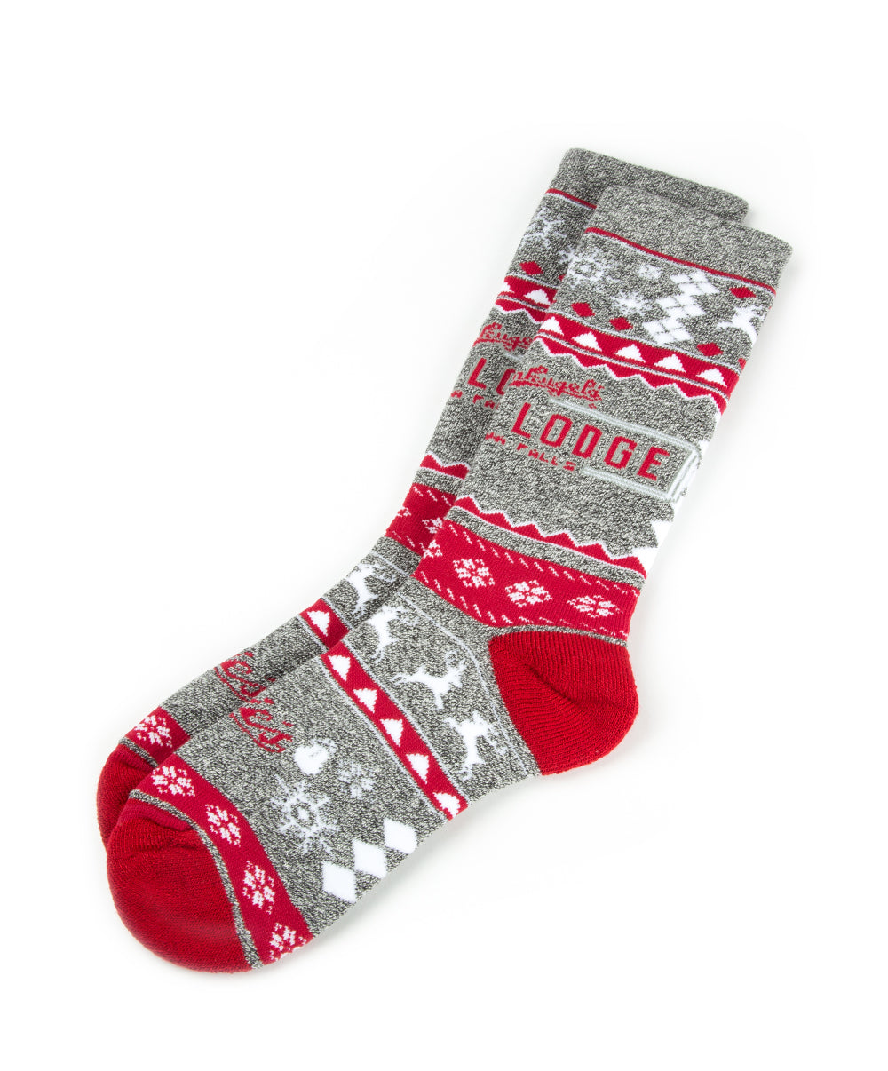 HOLIDAY SNOWFLAKE SOCKS