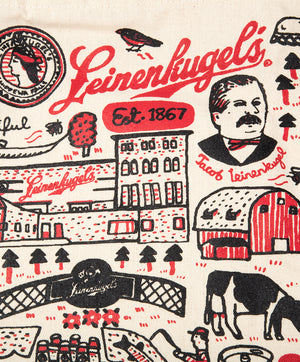 LEINIE'S NATURAL CANVAS TOTE