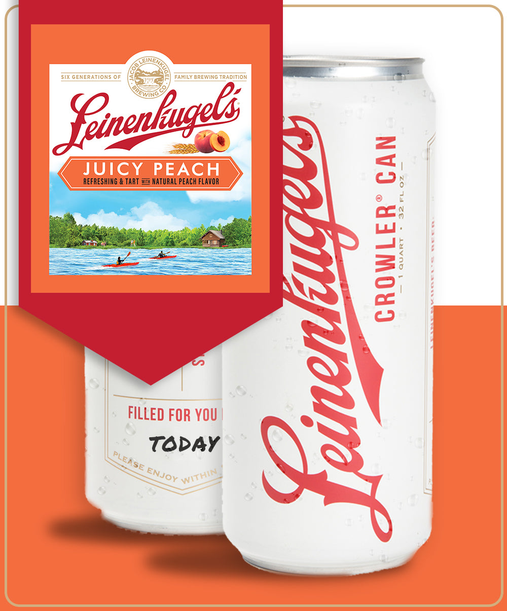 JUICY PEACH CROWLER CAN